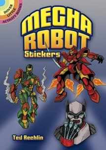 9780486482750-0486482758-Mecha Robot Stickers (Dover Little Activity Books Stickers)