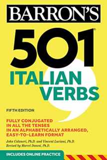 9781506260662-1506260667-501 Italian Verbs, Fifth Edition (Barron's 501 Verbs)