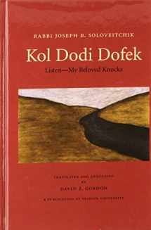 9780881258974-0881258970-Kol Dodi Dofek: Listen-my Beloved Knocks
