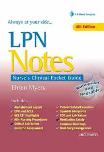 9780803657960-080365796X-LPN Notes: Nurse's Clinical Pocket Guide