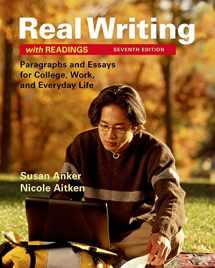 9781319003197-1319003192-Real Writing with Readings: Paragraphs and Essays for College, Work, and Everyday Life