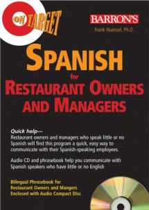9780764196423-0764196421-Spanish for Restaurant Owners and Managers (On Target) (English and Spanish Edition)
