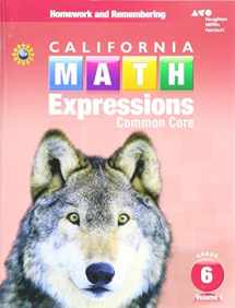 9780544211414-0544211413-Homework and Remembering Workbook, Volume 1 Grade 6 (Houghton Mifflin Harcourt Math Expressions)