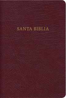 9781586408534-1586408534-RVR 1960 Biblia Compacta Letra Grande con Referencias, borgoña piel fabricada con cierre (Spanish Edition)