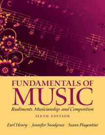 9780205885893-0205885896-Fundamentals of Music + Mysearchlab With Etext: Rudiments, Musicianship, and Composition