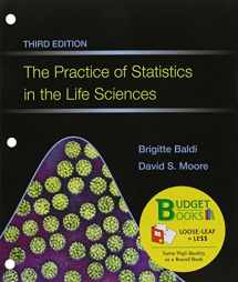 9781464175343-1464175349-The Practice of Statistics in the Life Sciences (Loose Leaf) & CrunchIt/EESEE Access Card (Budget Books)