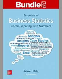 9781260696189-1260696189-GEN COMBO LOOSELEAF ESSENTIALS OF BUSINESS STATISTICS; CONNECT ACCESS CARD