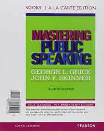 9780205862122-0205862128-Mastering Public Speaking, Books a la Carte Plus NEW MyCommunicationLab with eText -- Access Card Package (8th Edition)