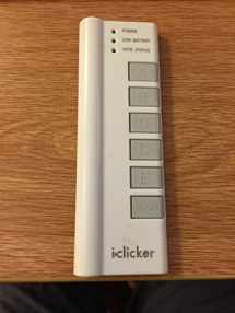 9780716779391-0716779390-i>clicker student remote (Gen1): Radio Frequency Classroom Response System