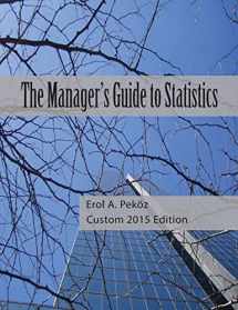 9780979570483-0979570484-The Manager's Guide to Statistics