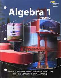 9780544368187-0544368185-Hmh Algebra 1: Interactive Student Edition Volume 2 2015