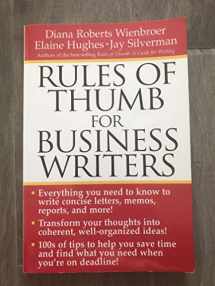 9780071357210-0071357211-Rules of Thumb for Business Writers