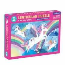 9780735367722-0735367728-Mudpuppy Unicorn Magic 75 Piece Lenticular Puzzle from Mudpuppy - Exciting and Innovative Jigsaw Puzzle for Kids, 17.75" x 11", Watch The Completed Puzzle Transform Before Your Eyes, Ages 5+