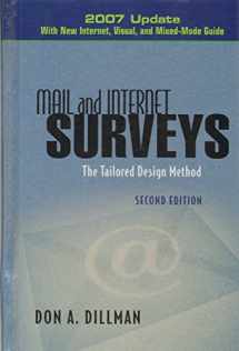 9780470038567-047003856X-Mail And Internet Surveys: The Tailored Design Method, 2007 Update With New Internet, Visual, And Mixed-mode Guide