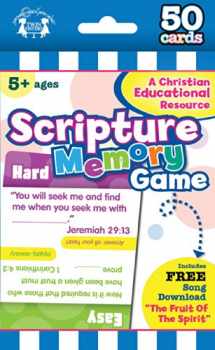 9781630587925-1630587923-Scripture Memory Christian 50-Count Game Cards (I'm Learning the Bible Flash Cards)