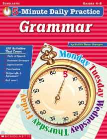 9780439437639-0439437636-5-minute Daily Practice: Grammar, Grades 4-8