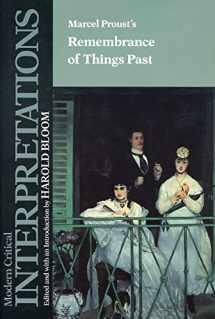 9781555460754-1555460755-Marcel Proust's Remembrance of Things Past (Modern Critical Interpretations)