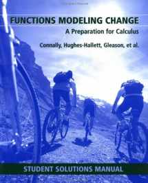 9780471293965-0471293962-Functions Modeling Change: A Preparation for Calculus (Student Solution Manual)