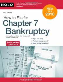 9781413310603-1413310605-How to File for Chapter 7 Bankruptcy