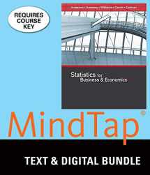 9781337127264-1337127264-Bundle: Statistics for Business & Economics, Loose-leaf Version, 13th + MindTap Business Statistics with XLSTAT, 2 terms (12 months) Printed Access Card