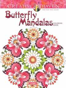 9780486813776-0486813770-Creative Haven Butterfly Mandalas Coloring Book: Relaxing Illustrations for Adult Colorists (Adult Coloring Books: Mandalas)