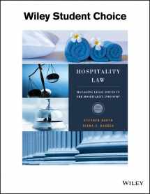 9781119305040-1119305047-Hospitality Law: Managing Legal Issues in the Hospitality Industry