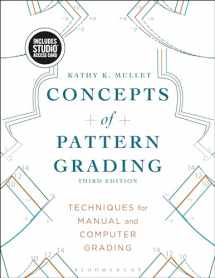 9781501312823-1501312820-Concepts of Pattern Grading: Techniques for Manual and Computer Grading - Bundle Book + Studio Access Card