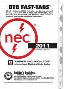 9781622709502-1622709500-2011 National Electrical Code Fast-Tabs (For Softcover, Spiral, Looseleaf and Handbook)