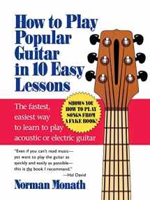 9780809237654-0809237652-How to Play Popular Guitar in 10 Easy Lessons