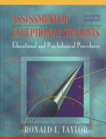 9780205188598-0205188591-Assessment of Exceptional Students: Educational and Psychological Procedures