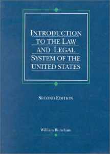 9780314235879-0314235876-Introduction to the Law and Legal System of the United States (2nd Edition)