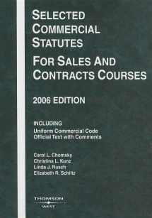 9780314168702-0314168702-Selected Commercial Statutes for Sales and Contracts Courses, 2006 Edition