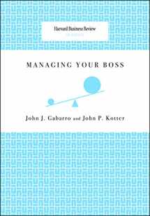 9781422122884-1422122883-Managing Your Boss (Harvard Business Review Classics)