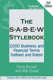 9781936863198-1936863197-The SABEW Stylebook: 2,000 Business and Financial Terms Defined and Rated