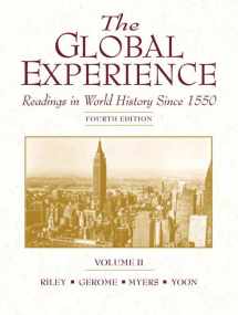9780130195692-0130195693-The Global Experience, Volume II: Readings in World History Since 1550 (4th Edition)