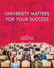 9781516516445-1516516443-University Matters for Your Success