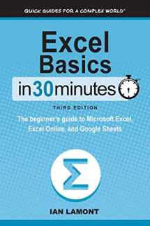 9781641880398-1641880392-Excel Basics In 30 Minutes