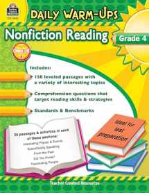 9781420650341-1420650343-Teacher Created Resources Daily Warm-Ups: Nonfiction Reading Book, Grade 4