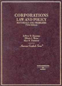 9780314259660-031425966X-Corporations: Law and Policy, Materials and Problems (American Casebook)