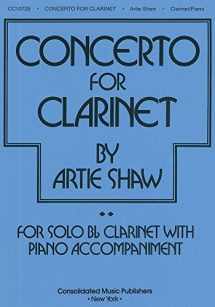 9780825623059-0825623057-Artie Shaw - Concerto for Clarinet