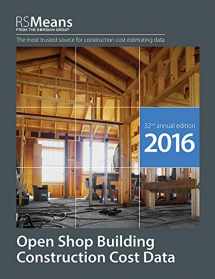 9781943215140-1943215146-RSMeans Open Shop BCCD 2016 (RSMeans Open Shop Building Construction Cost Data)