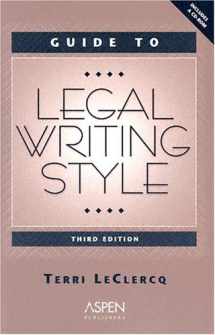 9780735540415-0735540411-Guide to Legal Writing Style