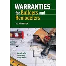 9780867186338-086718633X-Warranties For Builders & Remodelers