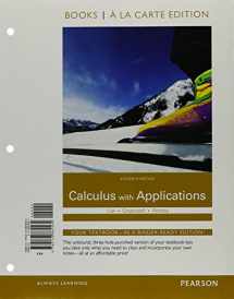 9780133886849-0133886840-Calculus With Applications, Books a la Carte Plus MyLab Math Package