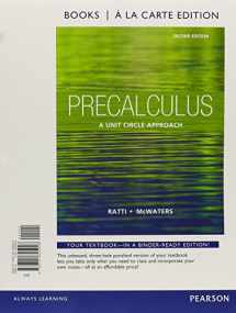 9780321825926-0321825926-Precalculus: A Unit Circle Approach, Books a la Carte Edition
