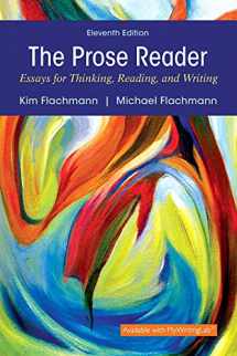 9780134271323-0134271327-Prose Reader: Essays for Thinking, Reading, and Writing Plus MyLab Writing with Pearson eText -- Access Card Package (11th Edition)
