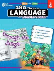 9781425811693-1425811698-180 Days of Language for Fourth Grade – Build Grammar Skills and Boost Reading Comprehension Skills with this 4th Grade Workbook (180 Days of Practice)
