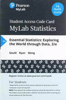 9780136483038-0136483038-Essential Statistics -- MyLab Statistics with Pearson eText