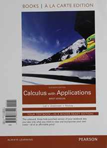 9780133886856-0133886859-Calculus with Applications, Brief Version, Books a la Carte Plus MyLab Math Access Card Package