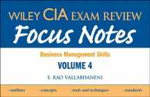 9780470277096-0470277092-Wiley CIA Exam Review Focus Notes: Business Management Skills
